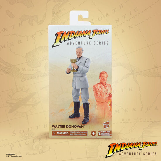 FIGURA WALTER DONOVAN LA ULTIMA CRUZADA INDIANA JONES ADVENTURE 15CM image 2