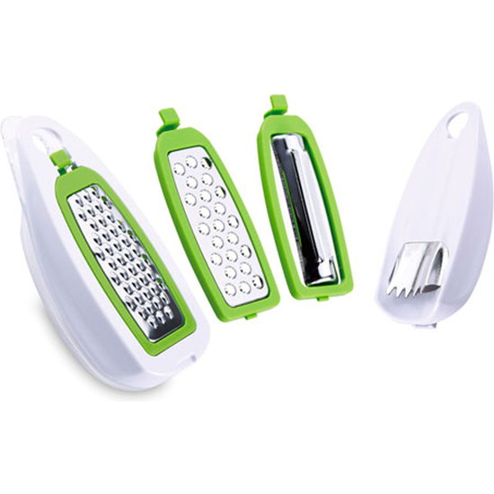 RENBERG MAGIC GRATER RALLADOR DE 4 PIEZAS INTERCAMBIABLES image 0