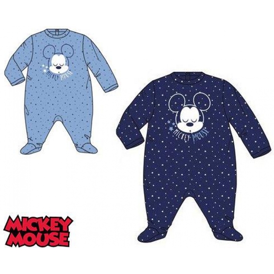 MICKEY PIJAMA VELVET T/6,12,18,24 MESES image 0