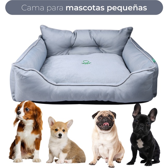 CAMA PARA MASCOTA 50X40X18CM POLIESTER GRIS BENETTON BE image 4