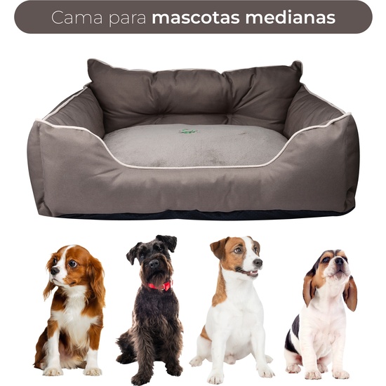 CAMA PARA MASCOTA 75X60X25CM POLIESTER MARRON BENETTON BE image 4