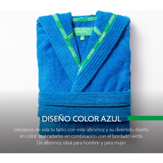 PACK DE 2 ALBORNOCES CON CAPUCHA BENETTON image 2