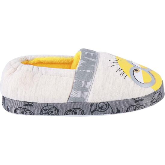 ZAPATILLAS DE CASA FRANCESITA MINIONS LIGHT GRAY image 1