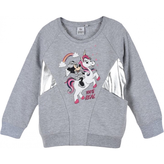 MINNIE SUDADERA UNICORNIO T/3,4,6,8-2COL image 0