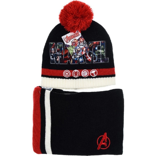 AVENGERS SET GORRO + BRAGA CUELLO LANA Y POLAR image 0