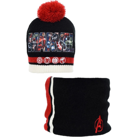 AVENGERS SET GORRO + BRAGA CUELLO LANA Y POLAR image 2