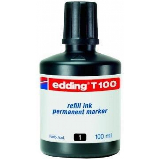 TINTA EDDING T-100 NEGRA image 0