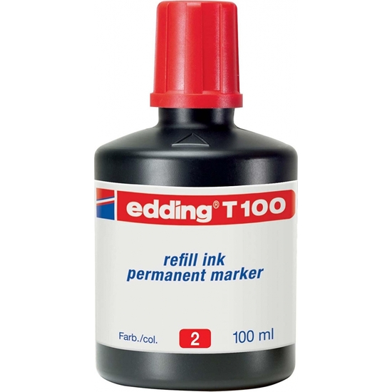 TINTA EDDING T-100 ROJA image 0