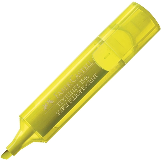 PACK 10 ROTULADORES FLUOR FABER-CASTELL AMARILLO image 5