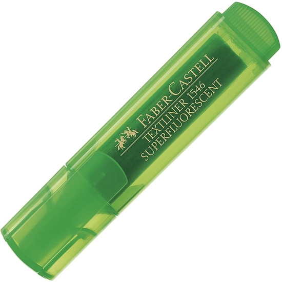 PACK 10 ROTULADOR FLUORESCENTE FABER-CASTELL VERDE image 3