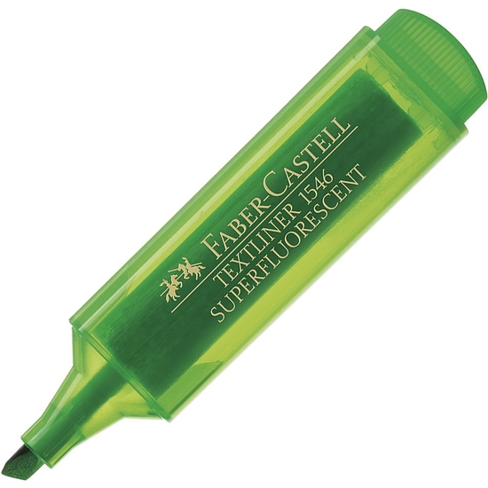 PACK 10 ROTULADOR FLUORESCENTE FABER-CASTELL VERDE image 4