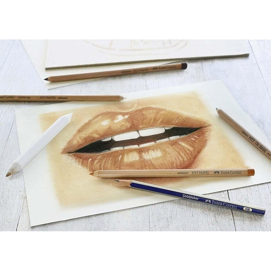 SET CREATIVO FABER-CASTELL SEPIA 6 PIEZAS image 2