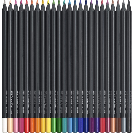 ESTUCHE 24 LÁPICES COLORS FABER-CASTELL BLACK EDITION image 1