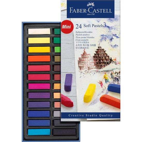 SET 24 BARRAS PASTEL FABER-CASTELL image 1