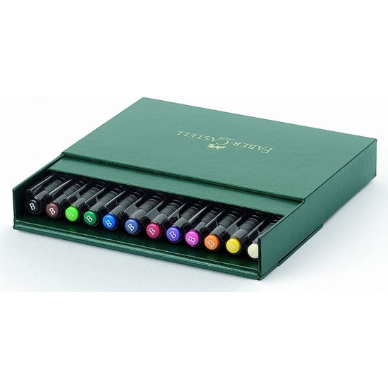 ESTUCHE FABER-CASTELL PITT 12 ROTULADORES PUNTA PINCEL image 2