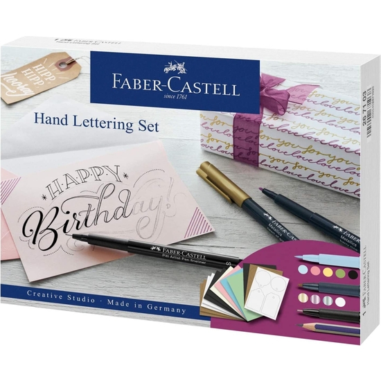 ESTUCHE FABER-CASTELL 12 PZAS CREATIV HAND LETTERING image 0