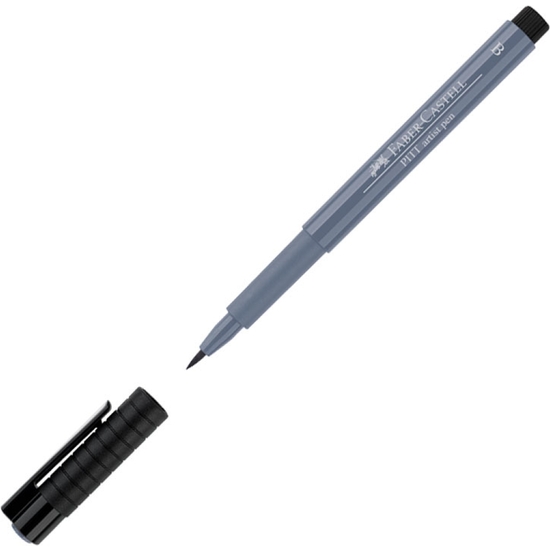 ESTUCHE FABER-CASTELL PITT 12 ROTULAD TONOS GRISES image 1