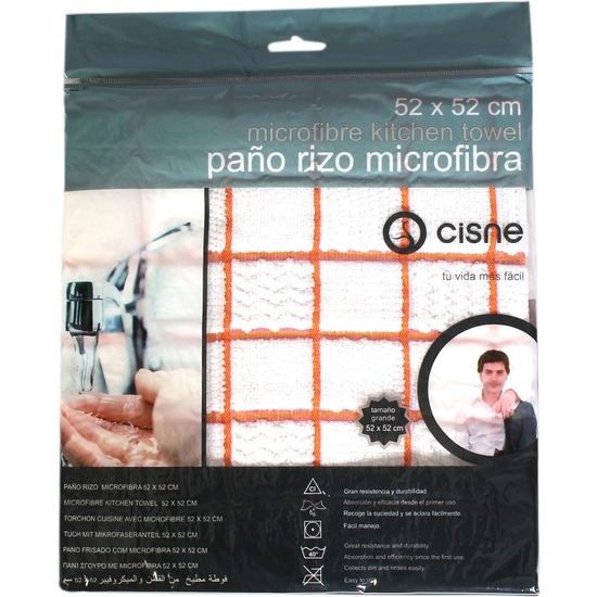 PAÑO RIZO MICROFIBRA/ALGODON image 0