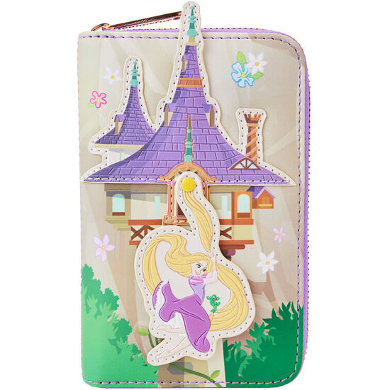 CARTERA SWINGING FROM THE TOWER TANGLED RAPUNZEL SWINGING FROM THE TOWER DISNEY LOUNGEFLY image 0