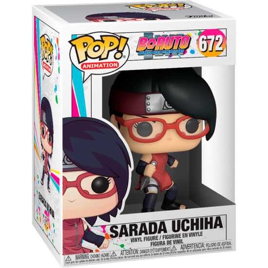 FIGURA POP BORUTO SARADA UCHIHA image 1