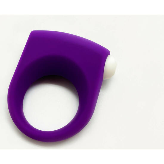 WOOOMY PUGGLE VIBRATING RING WITH BULLET PURPLE image 2