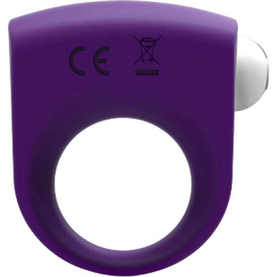 WOOOMY PUGGLE VIBRATING RING WITH BULLET PURPLE image 3