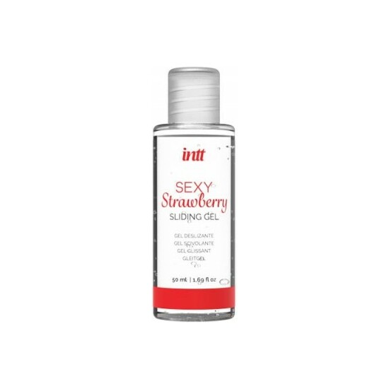 BRAZILIAN PANTY RED + STRAWBERRY SLIDING GEL  image 2