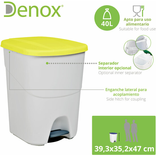 PEDALBIN ECOLÓGICO 40 LITROS image 1