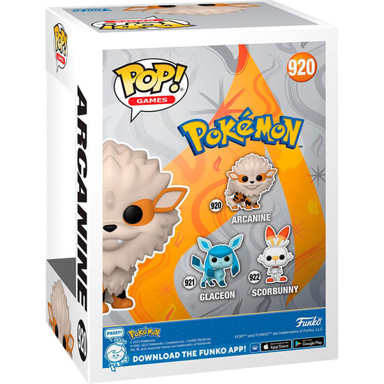 FIGURA POP POKEMON ARCANINE image 2