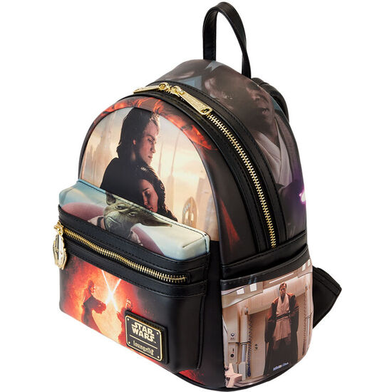 MOCHILA REVENGE OF THE SITH SCENE STAR WARS: EPISODE III LOUNGEFLY 25CM image 2