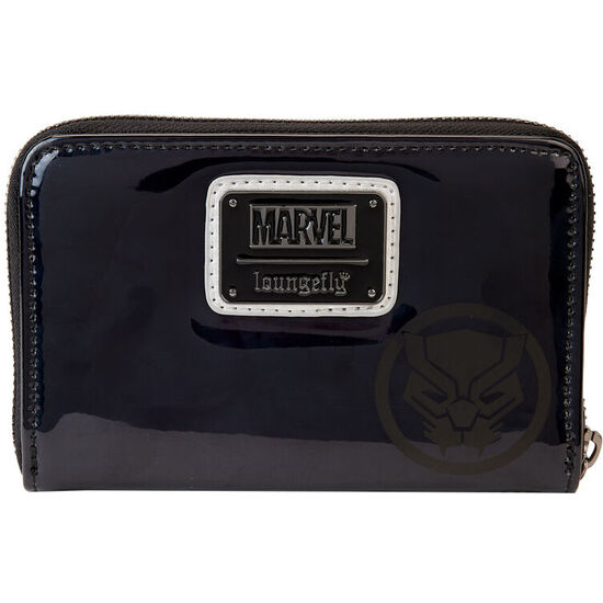 CARTERA METALLIC BLACK PANTHER MARVEL LOUNGEFLY image 2