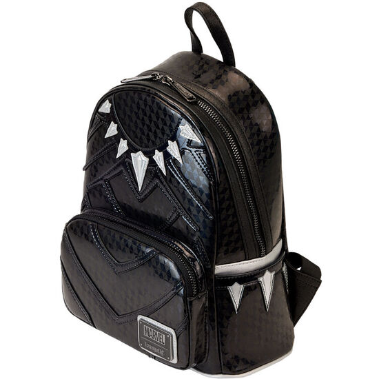 MOCHILA METALLIC BLACK PANTHER MARVEL LOUNGEFLY 25CM image 2