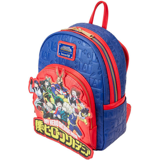 MOCHILA GROUP DEBOSSED LOGO MY HERO ACADEMIA LOUNGEFLY 26CM image 2