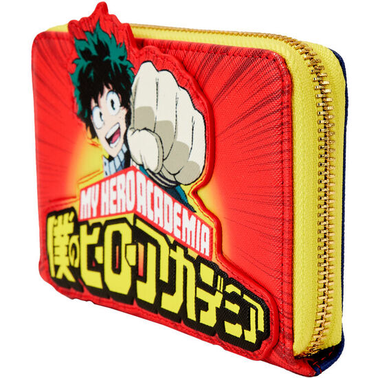 CARTERA MY HERO ACADEMIA IZUKU PUNCH MY HERO ACADEMIA LOUNGEFLY image 1