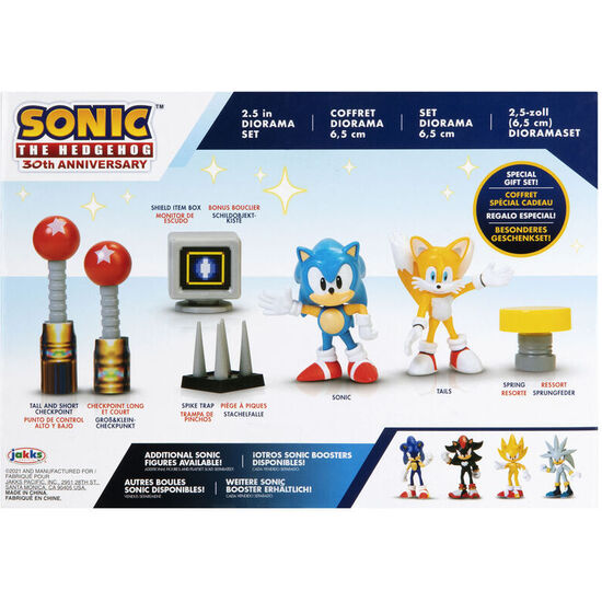 BLISTER SET DIORAMA SONIC THE HEDGEHOG image 1