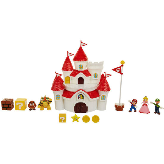 PLAYSET CASTILLO DELUXE REINO CHAMPIÑON SUPER MARIO BROS image 2