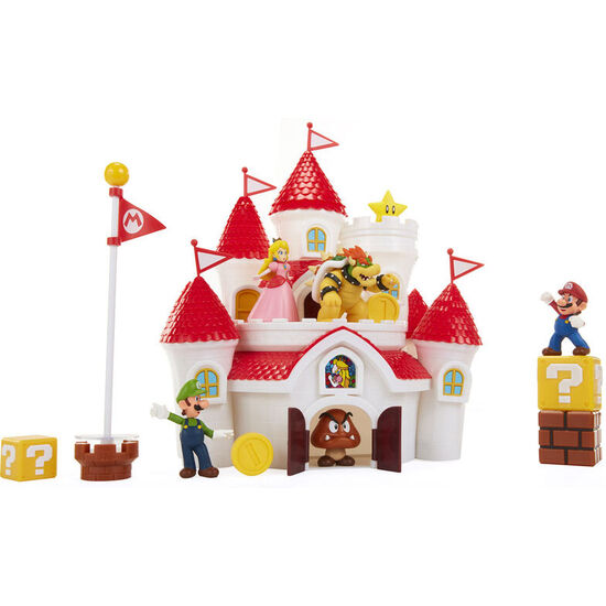 PLAYSET CASTILLO DELUXE REINO CHAMPIÑON SUPER MARIO BROS image 3