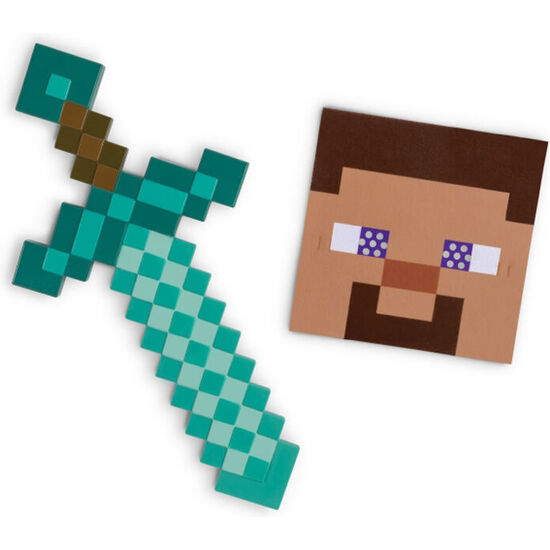 MASCARA + ESPADA MINECRAFT image 0