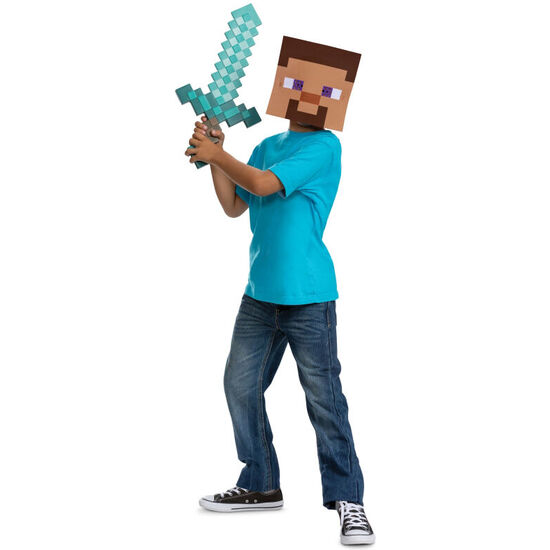 MASCARA + ESPADA MINECRAFT image 1