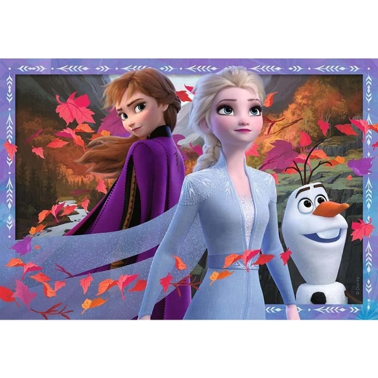 FROZEN PUZZLE DOBLE 2X24PZ image 1