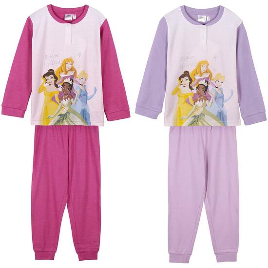 PIJAMA LARGO INTERLOCK PRINCESS LILAC image 0