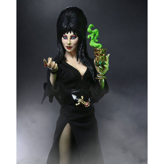 FIGURA CLOTHED ELVIRA MISTRESS OF THE DARK 20CM image 1