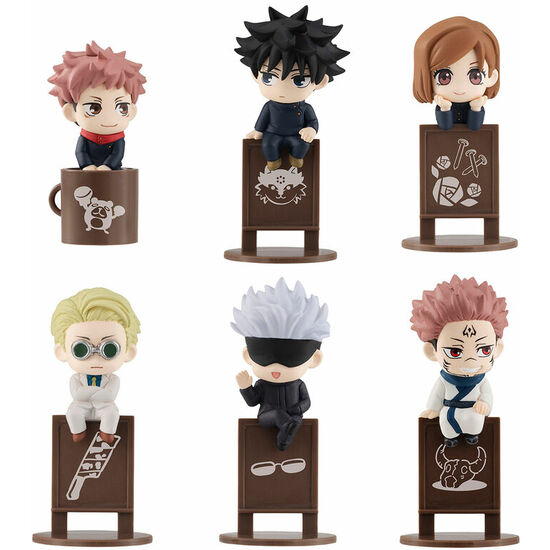 PACK 6 FIGURAS OCHATOMO SERIES JUJUTSU KAISEN 3,5CM image 0