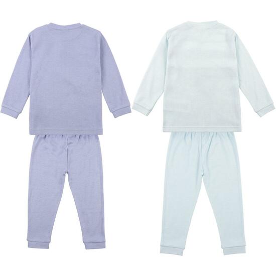 PIJAMA LARGO INTERLOCK MICKEY LIGHT BLUE image 1