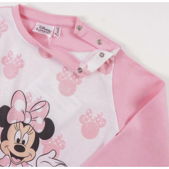 PIJAMA LARGO INTERLOCK MINNIE PINK image 2