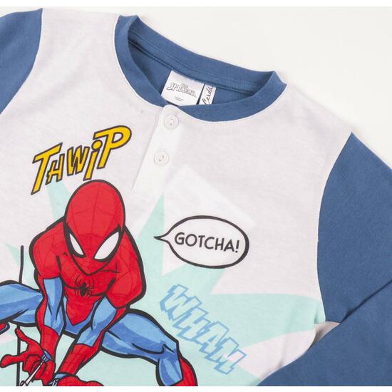 PIJAMA LARGO INTERLOCK SPIDERMAN DARK BLUE image 3