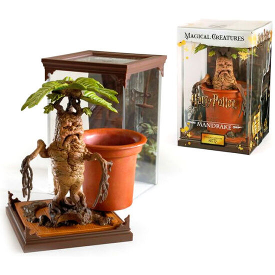 FIGURA MANDRAGORA CRIATURAS MAGICAS HARRY POTTER 13CM image 0