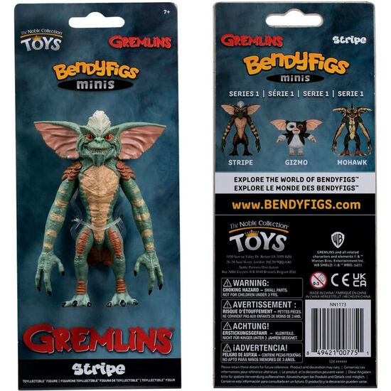 FIGURA MALEABLE BENDYFIGS STRIPE GREMLINS 11CM image 0