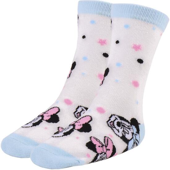 PACK CALCETINES 3 PIEZAS MINNIE MULTICOLOR image 4