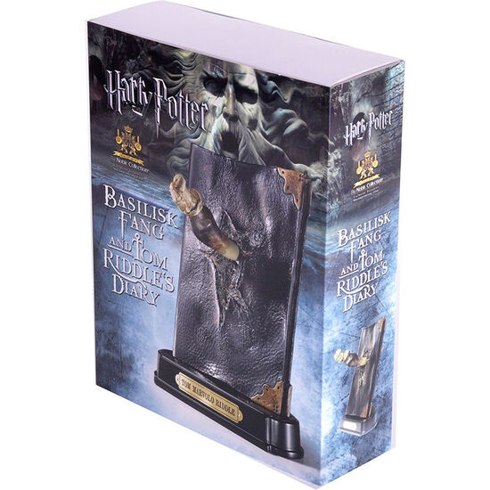 REPLICA DIARIO TOM RIDDLE CON COLMILLO BASILISCO HARRY POTTER image 2
